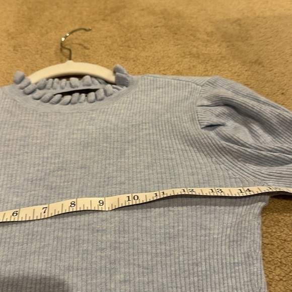 Brand new beautiful light blue sweater by White House black market - Picture 6 of 8